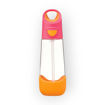 Picture of B.BOX STRAW BOTTLE 600ML STRAWBERRY BREEZE